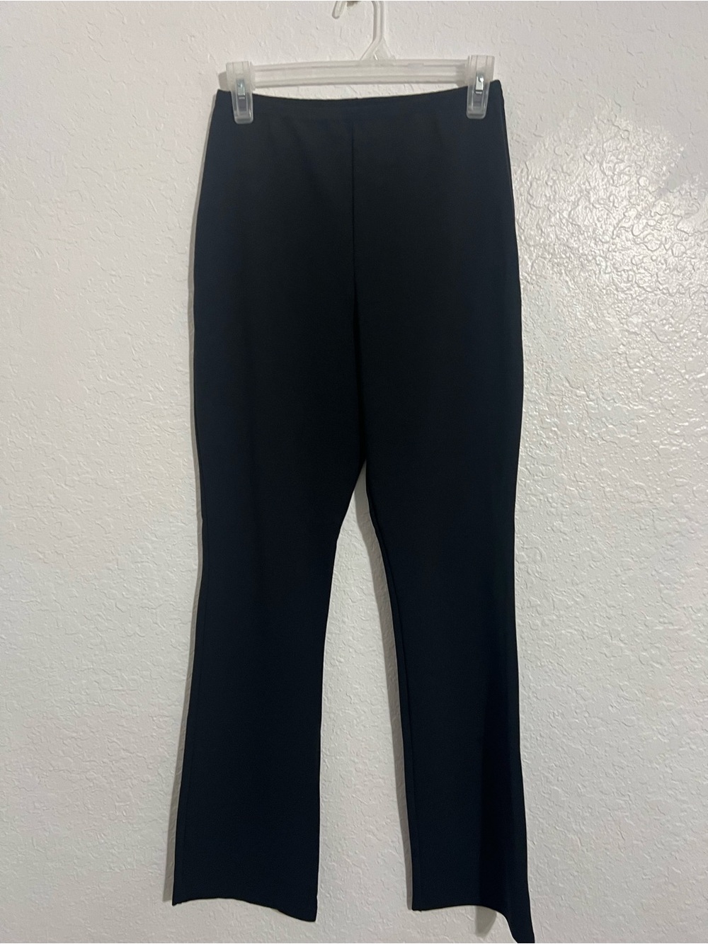 Vintage Mojo Women Boot Cut Black Pant Size S Waist 24” Inseam 31” Pull On #292